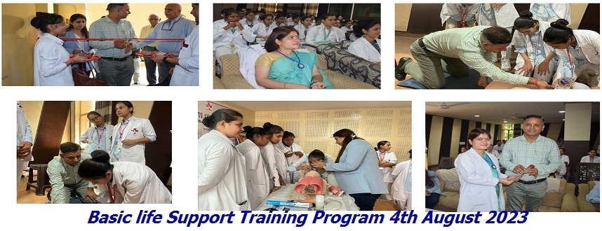 Basic life Support Training Program 4th August 2023